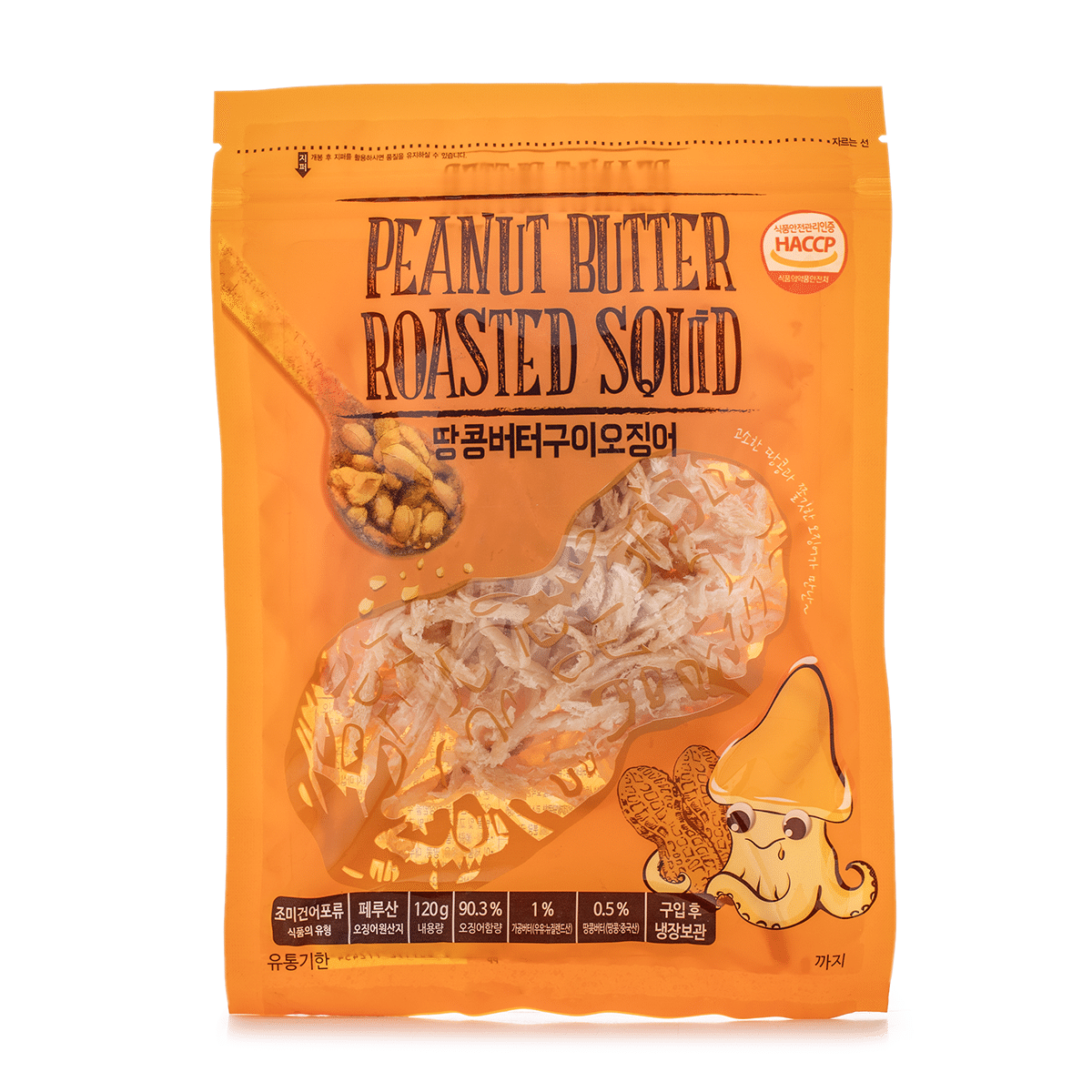 Jayone Peanut Butter Roasted Squid 120 g