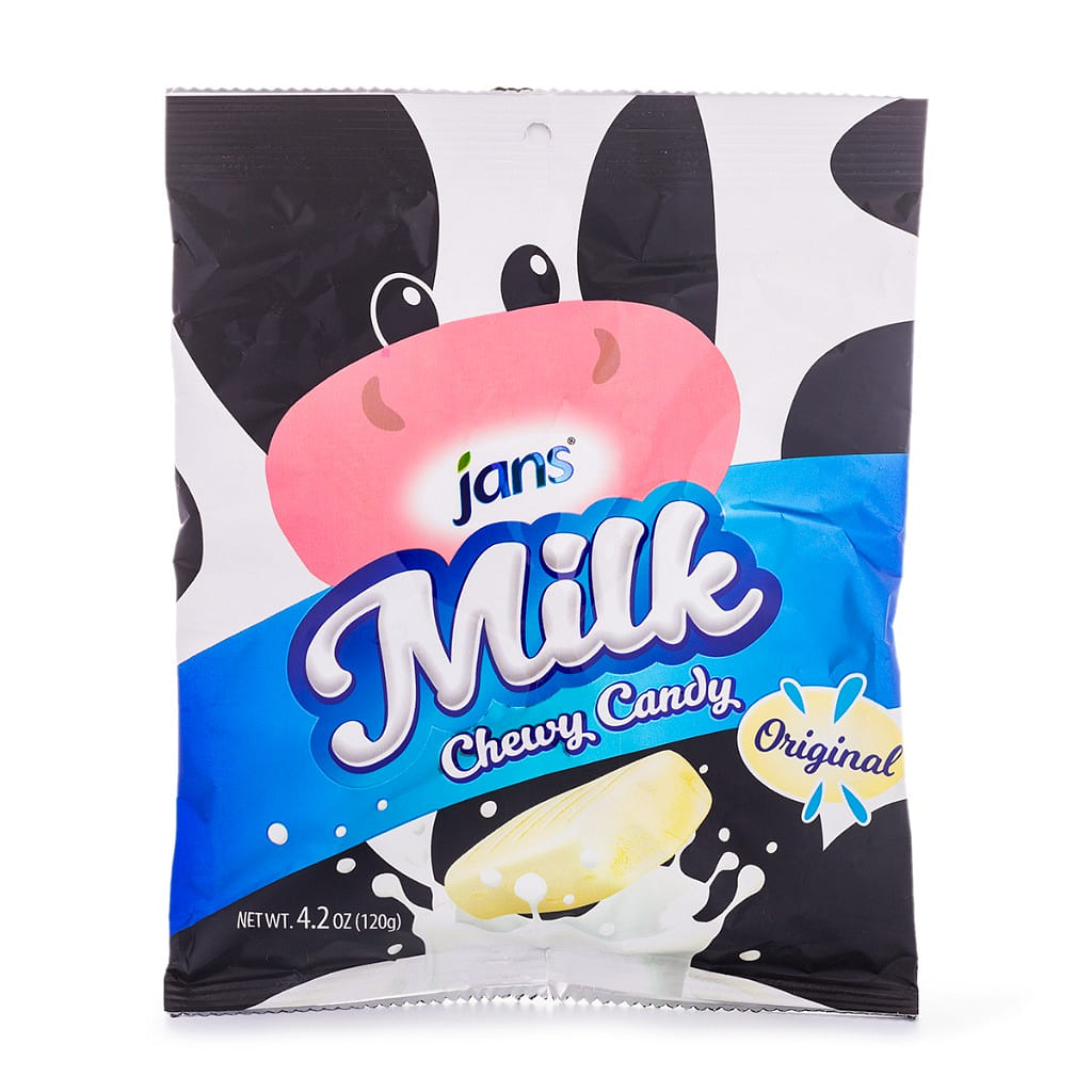 Jans Milk Chewy Candy Original 120 g