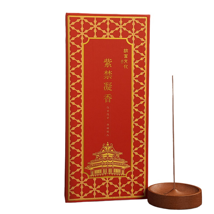 故宫 紫禁凝香沉香线香 10克 21cm 1 盒