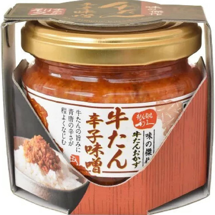 Seasoning Beef Tongue Miso Garlic Chili RIKYU 110g