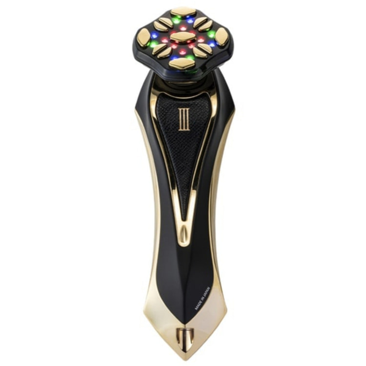 The Zeus III Facial Tech Tool Sparkling Black Gold 1 count