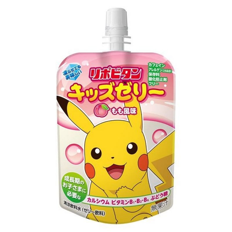 Kids Jelly One-Bite Type Peach Flavor 125g 1 each