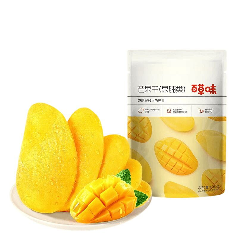 Bai Cao Wei dried mango fruit 100g*1 bag thick-cut 100 g