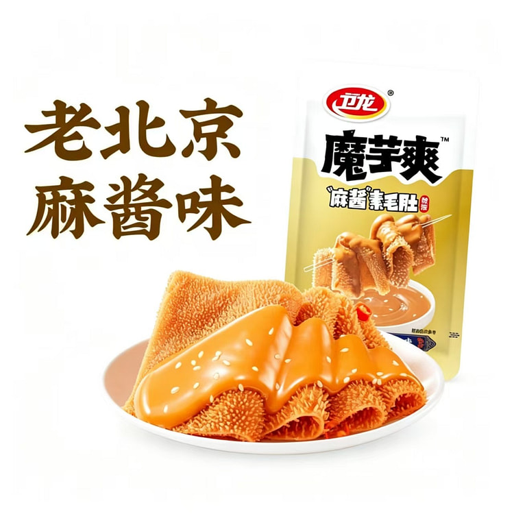 Weilong Sesame Sauce Vegetarian Tripe 18g*10 packs 180 g