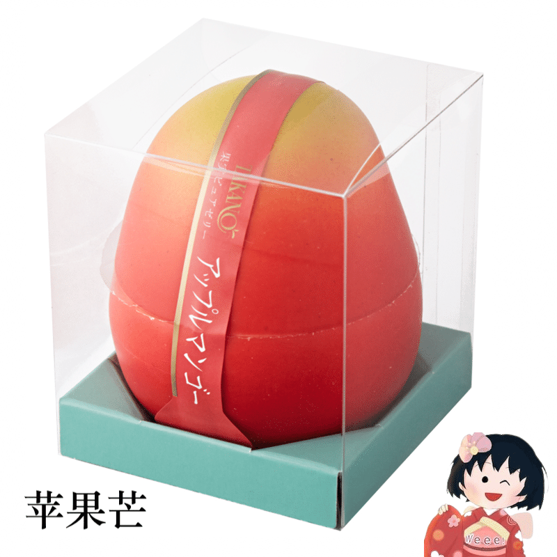 TAKANO Fruit pure Jelly Apple mango flavor 110g 1 each