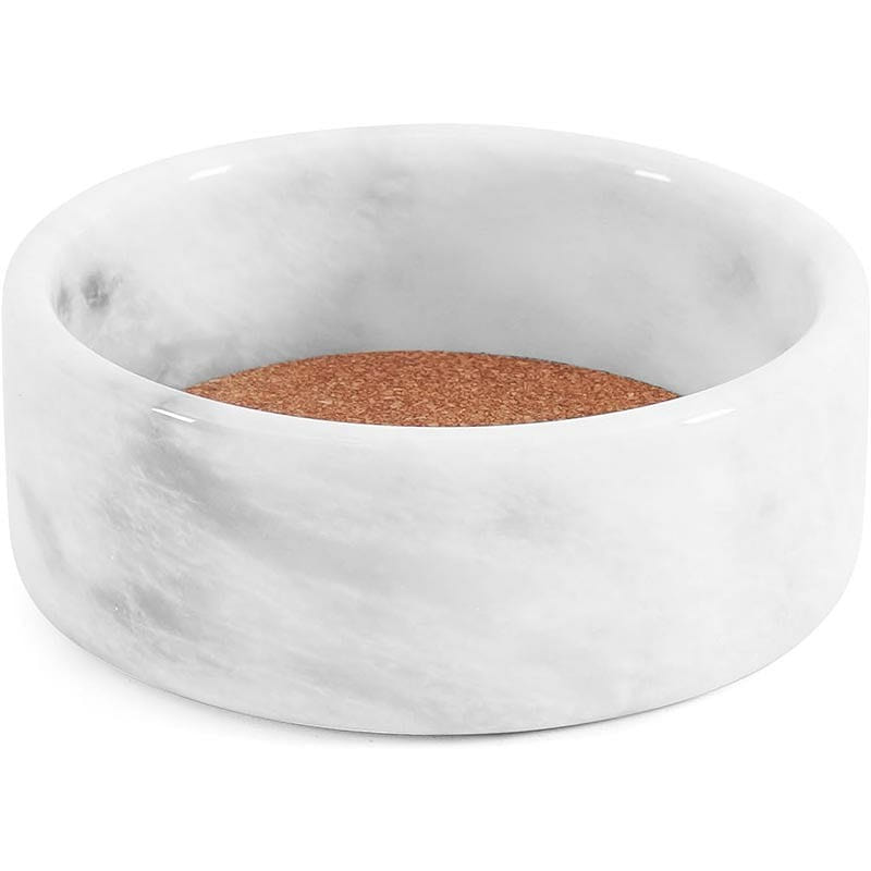 Radicaln White Marble Wine Coasters 5.5 inches 1 each