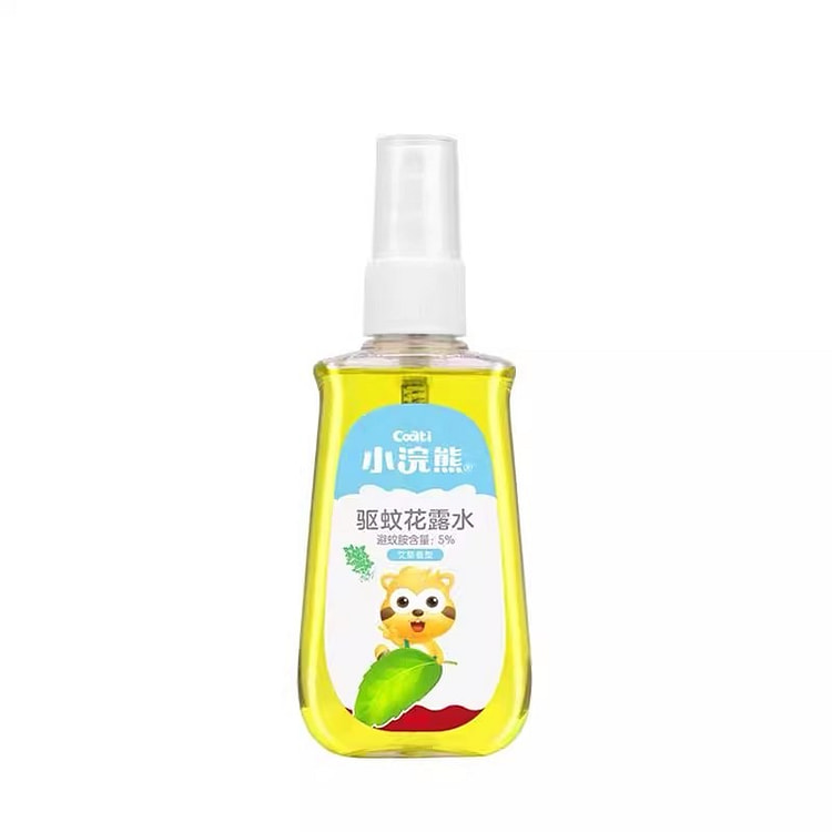 小浣熊 花露水驱蚊户外儿童防蚊液 100ml/瓶