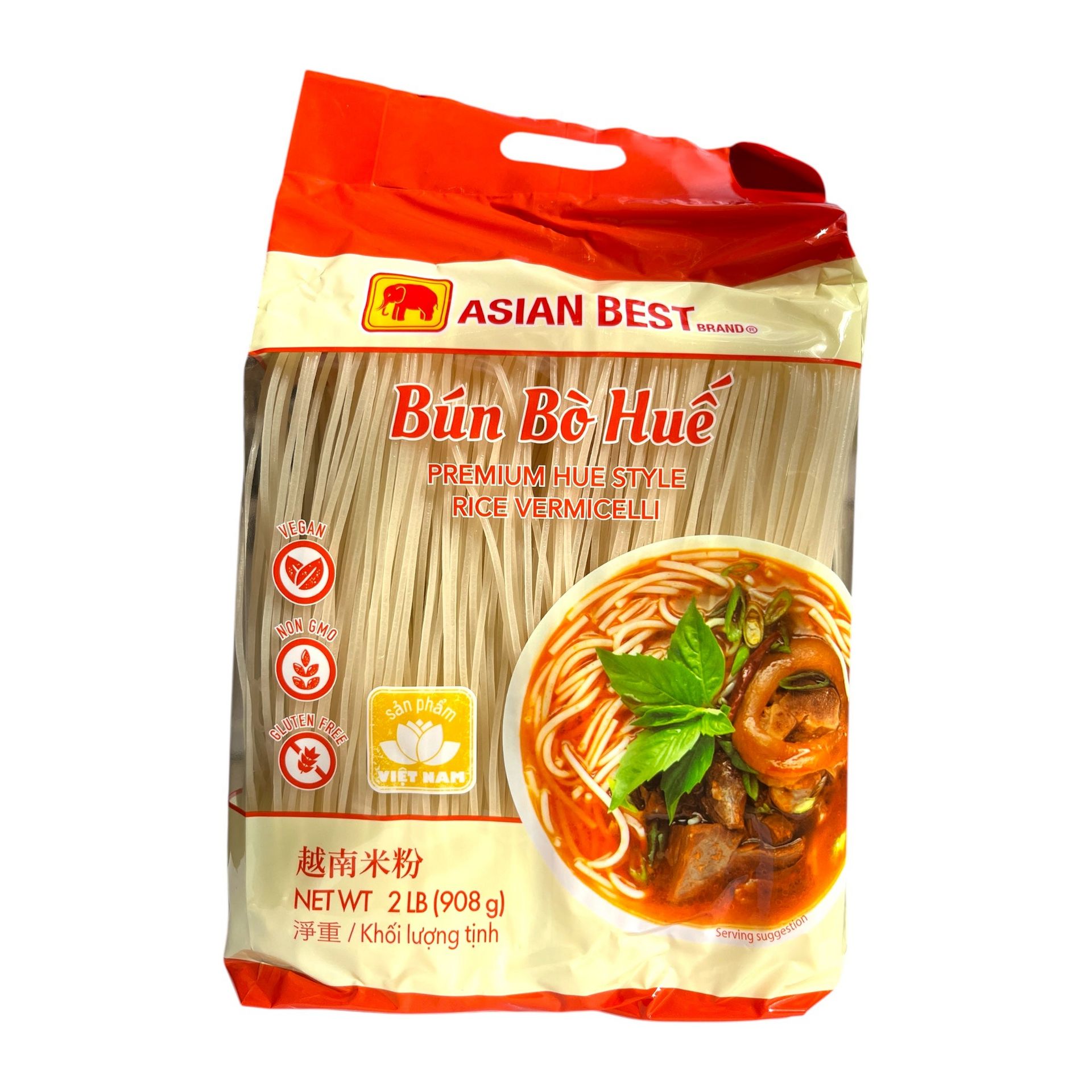 ASIAN BEST Premium Hue Style Rice Vermicelli VEGAN 908 g