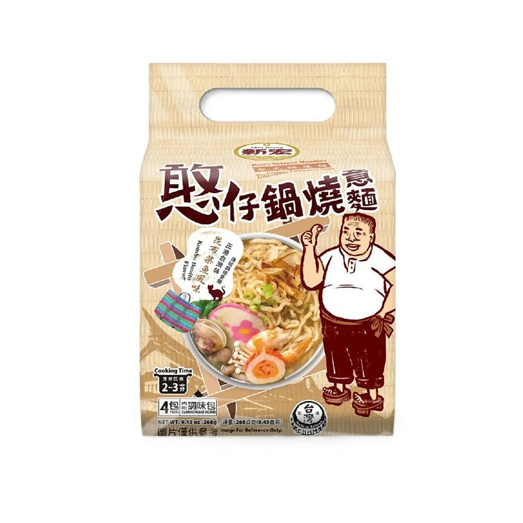 新宏憨仔鍋燒意麵-昆布柴魚風味 268 克