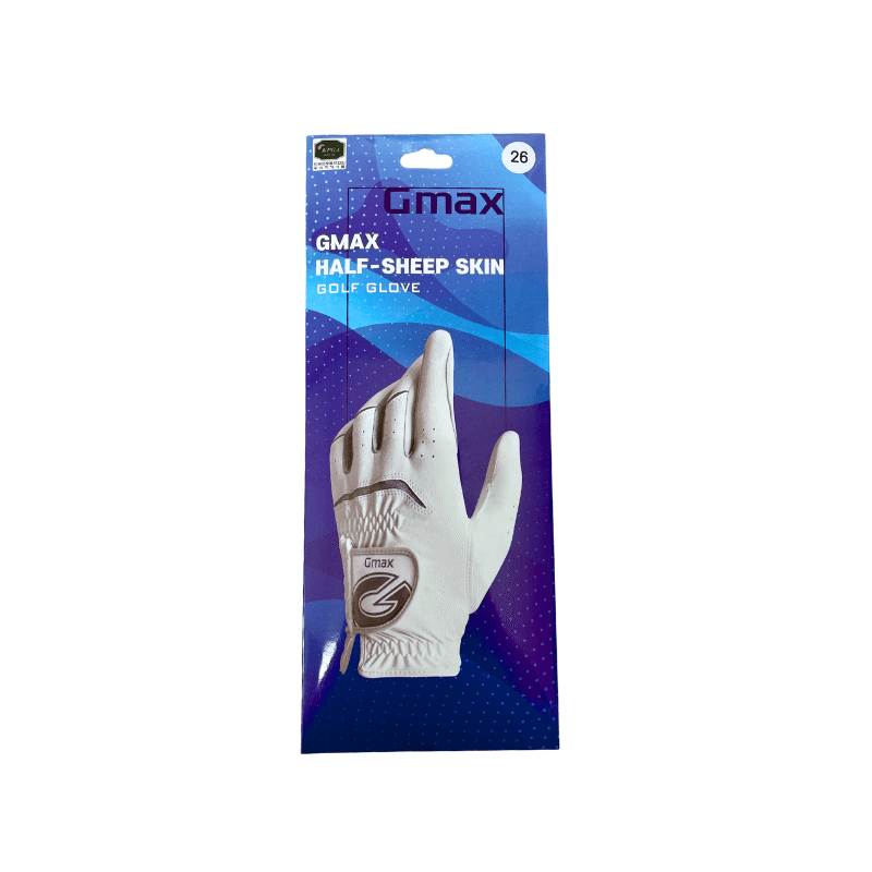 Get GMAX Men Left Golf Glove Half-Sheep Skin: Comfort Grip
