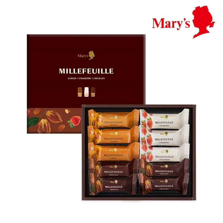 Mary's Chocolate Millefeuille 10pcs Validity 6.18