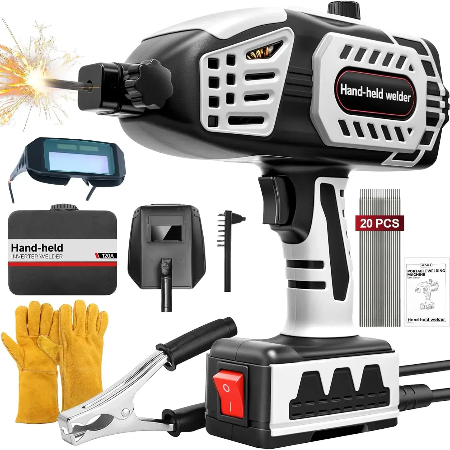 Portable Welding Machine Handheld Welder – 110V IG 1 box