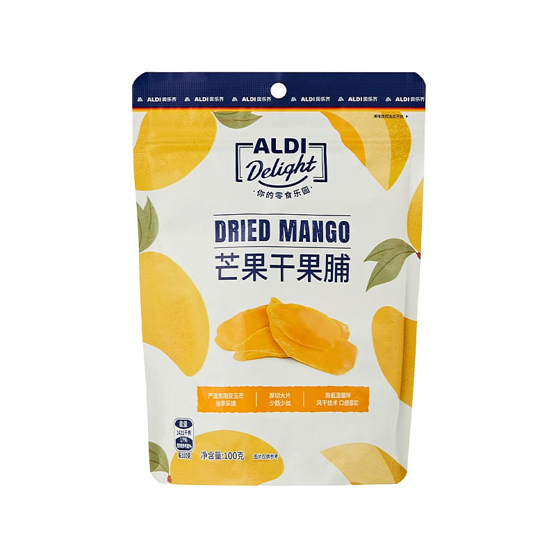 Aldi Delight Mango Dried 100 g