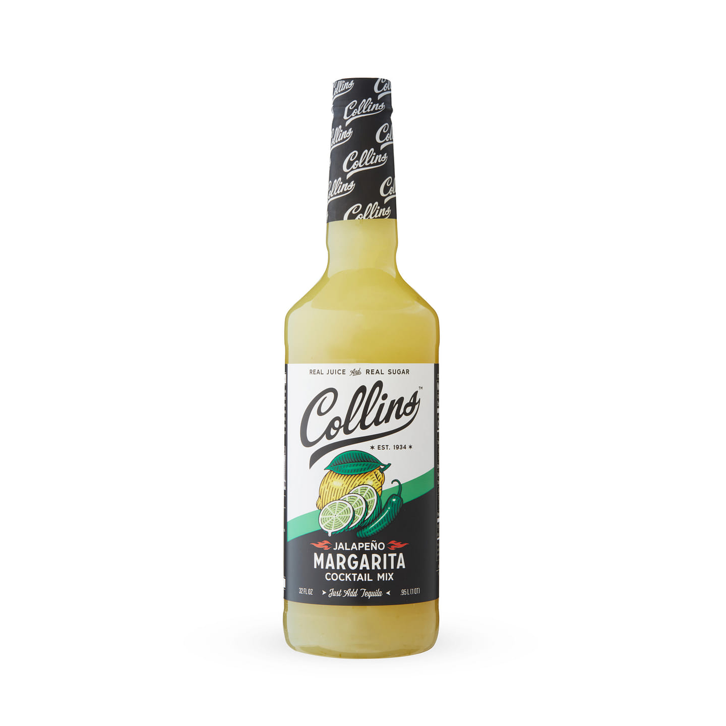 32 oz. Jalapeno Margarita Cocktail Mix by Collins 1 each