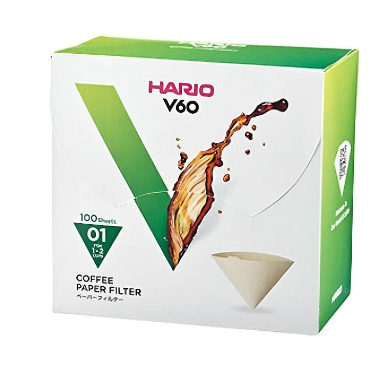 Hario Coffee Filter Size:01 VCF-01-100MK 1 each