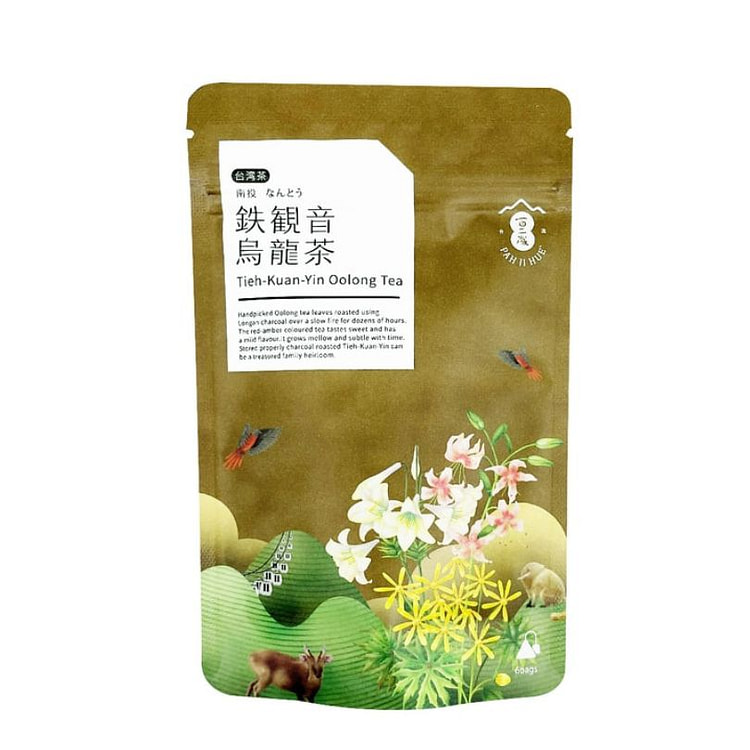 台湾【百二岁】岛屿茶鸣-铁观音乌龙茶2g*6包 1 份