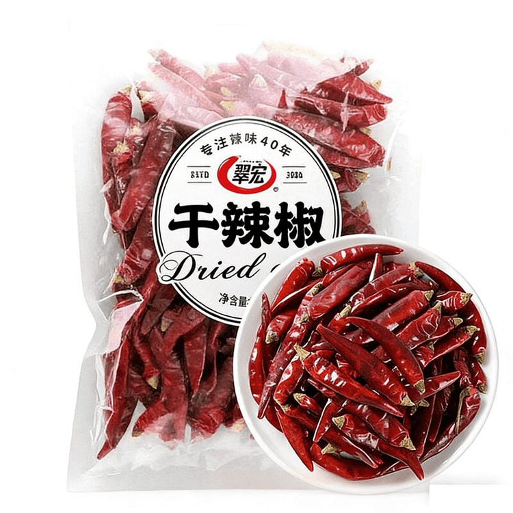 Cuihong Sichuan Dried Chili Peppers 100 g