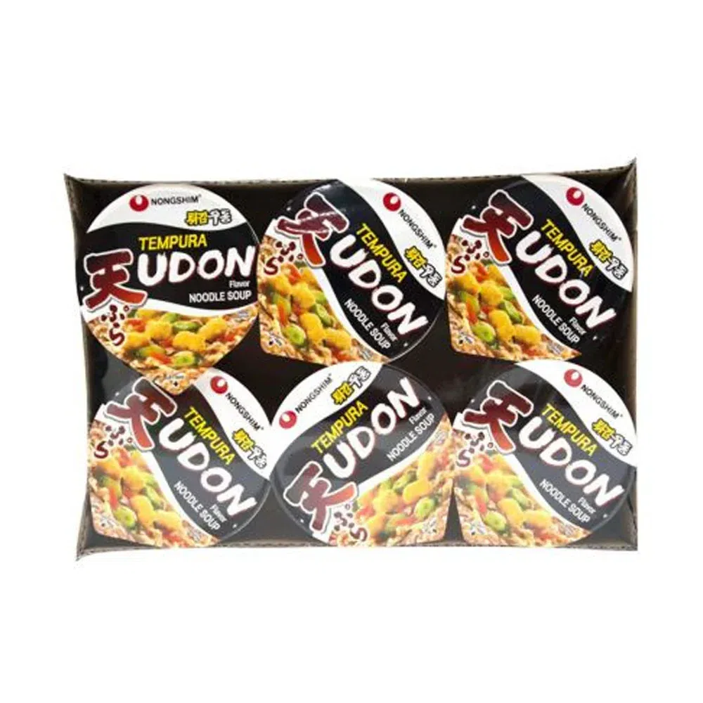 Nongshim Tempura Udon Cup pack of 6 1 each