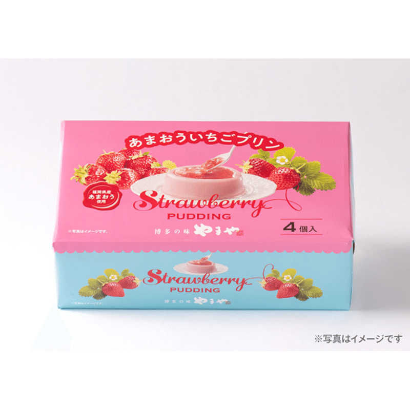 Yamaya Amaou Strawberry Pudding 320 g