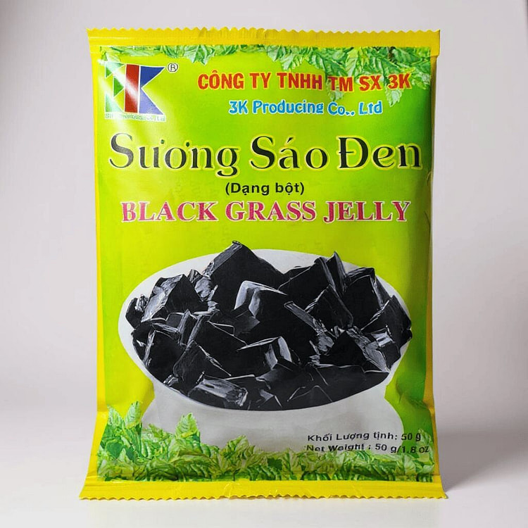 Black Grass Jelly - Suong Sao Den (min 2)