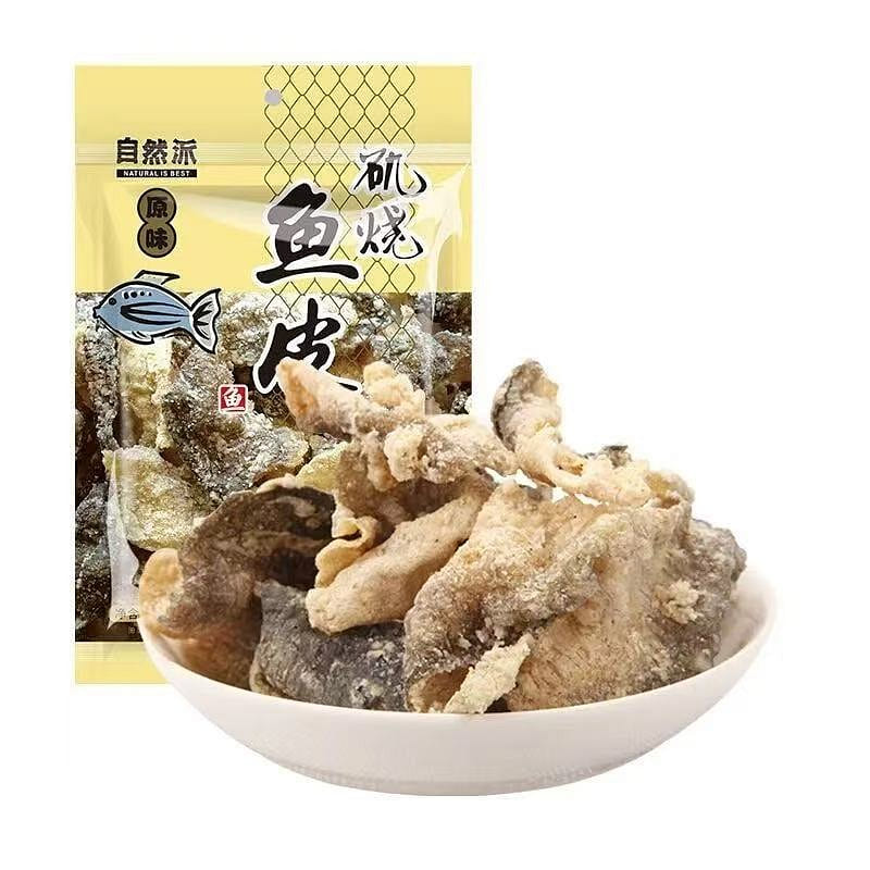 Grilled Fish Skin Original Flavor 60g*1 Bag 60 g