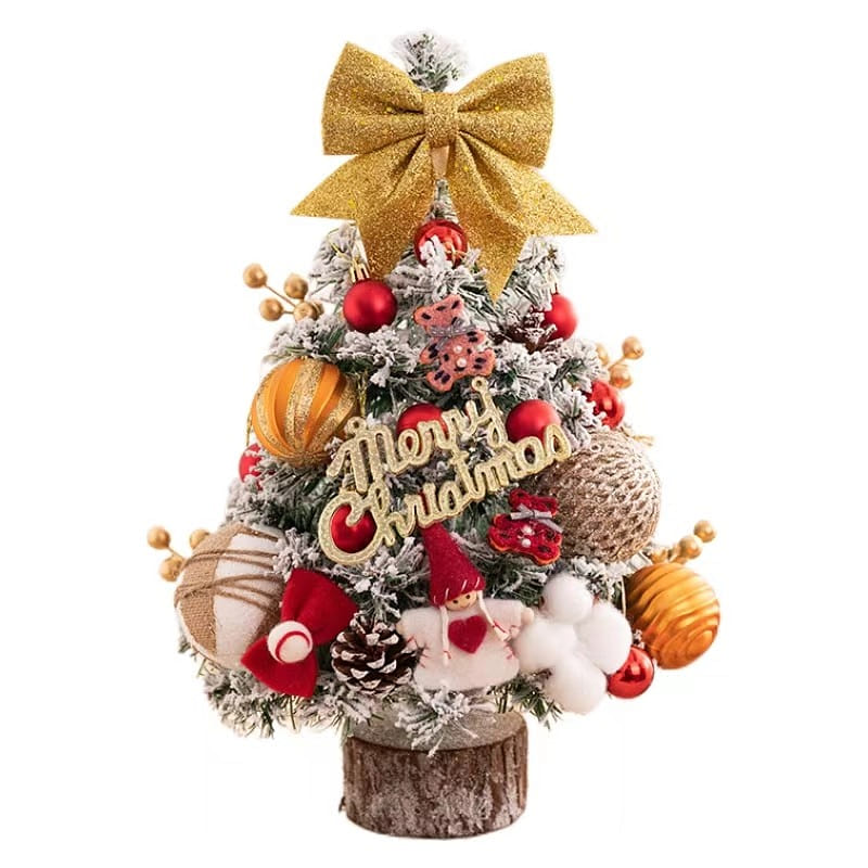 Christmas Tree 45CM Handmade Creative Decoration-Orange Justice 1 each