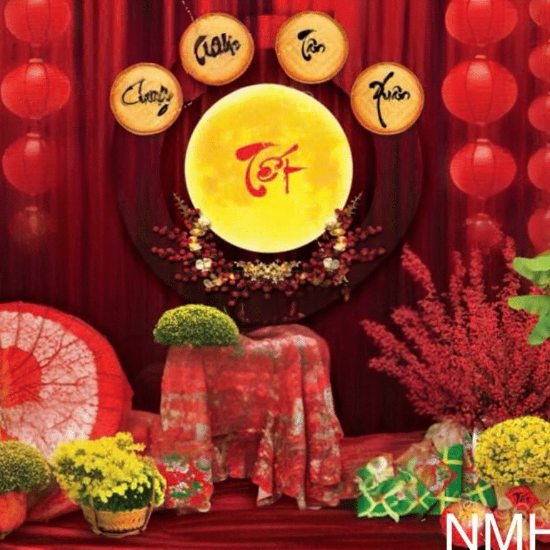BACKDROP NMH15 (10ft x 7.5ft) LUNAR NEW YEAR 2 lb