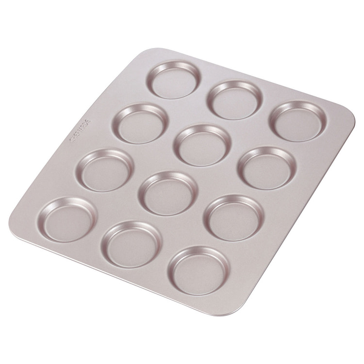 CHEFMADE Whoopie Cake Pan, 12-Cavity Diameter Muffin Pan Whoopie Cookie Bis