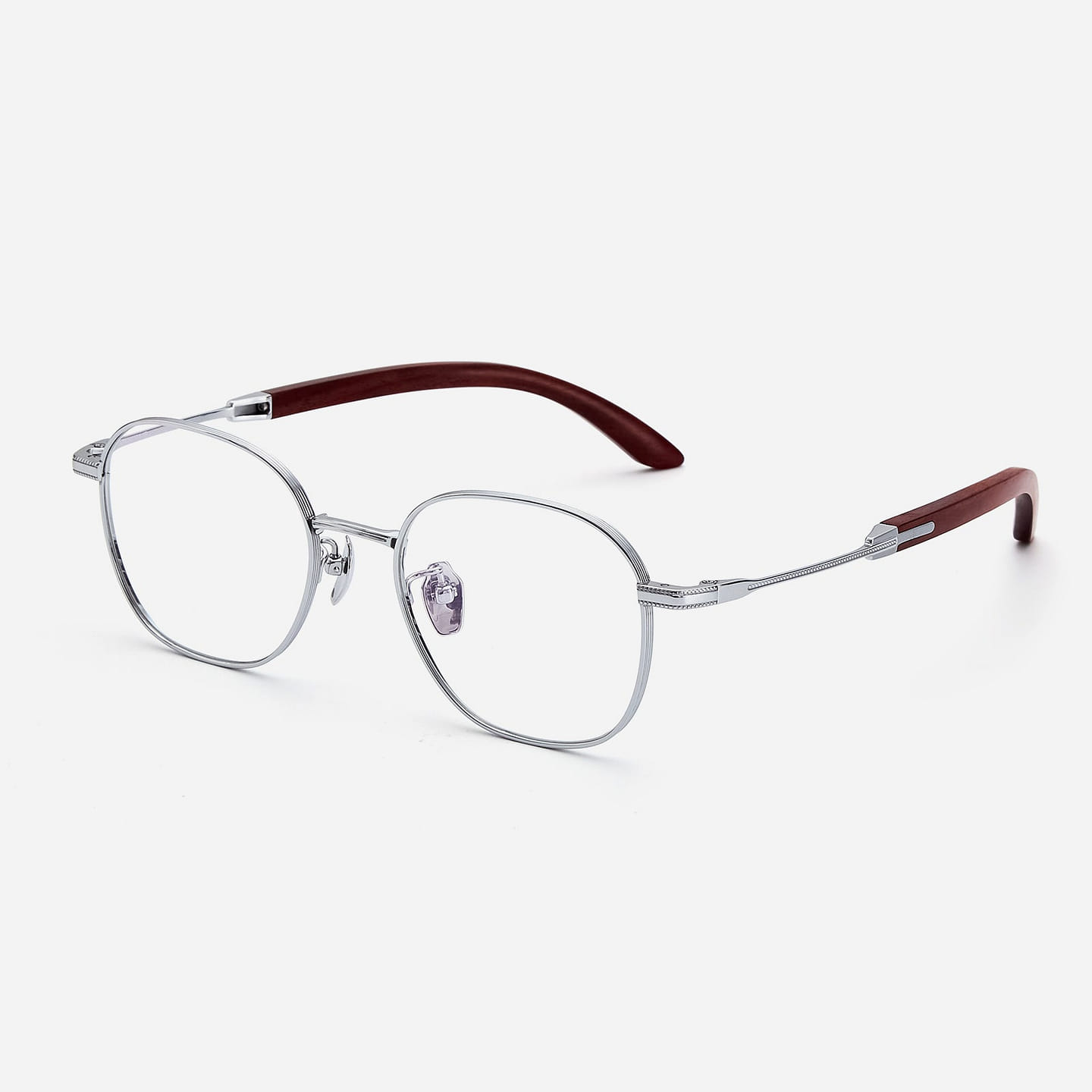 NextPair Premium Eyeglasses Lsland Red Brown 1 each