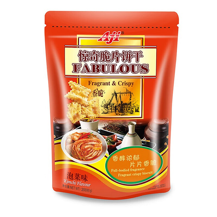 Aji 惊奇脆片饼干（泡菜味） 200 克