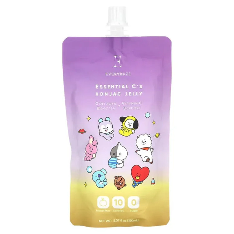 Everydaze, Essential C's Konjac Jelly, Korean Pear