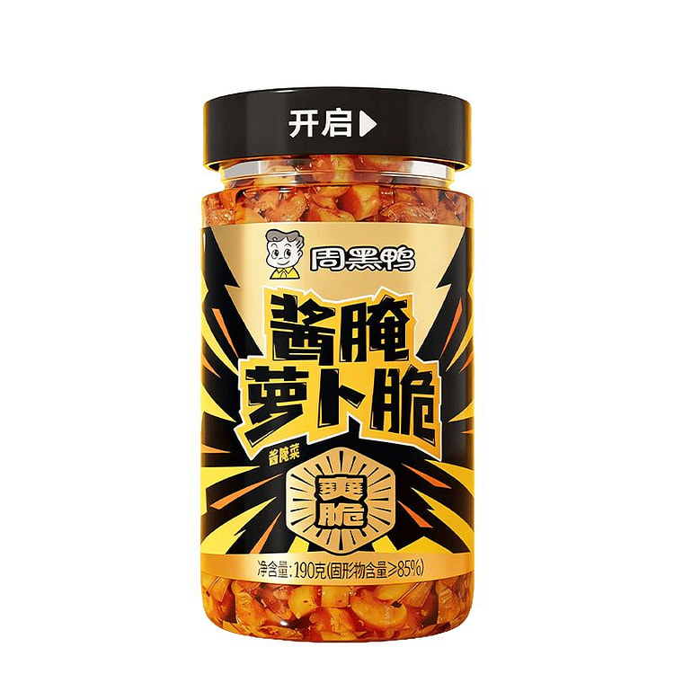 周黑鸭香脆腌萝卜 190g 190 克
