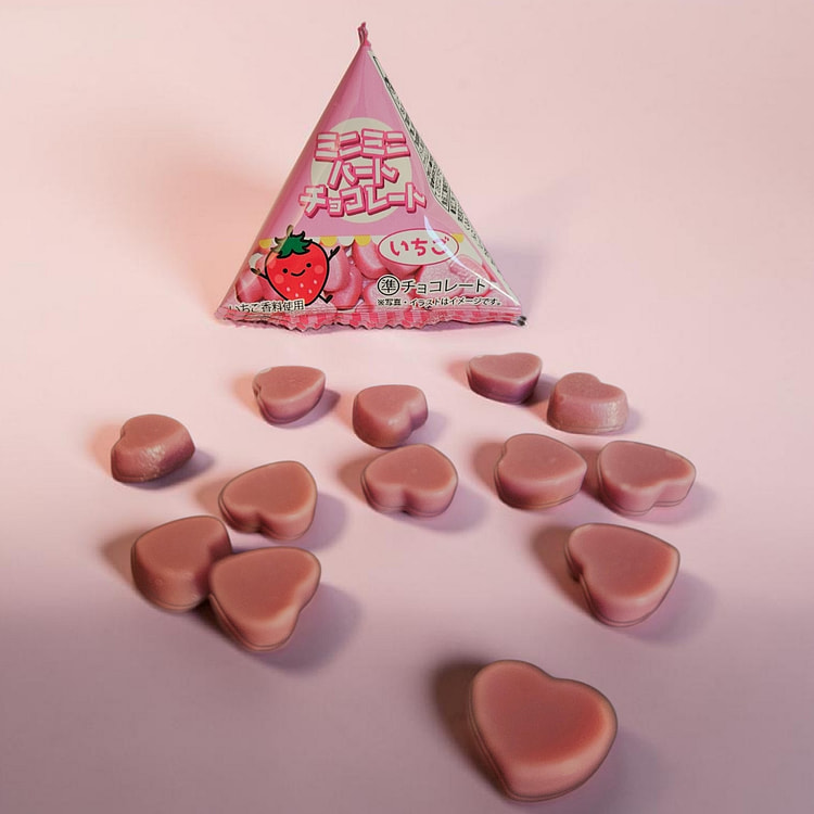 Takaoka Mini Mini Heart Chocolate Strawberry 10 g*10 pack