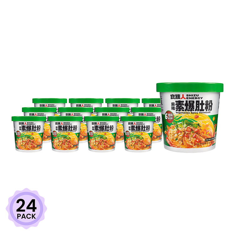 食族人 麻辣素爆肚粉 134 克*24 包