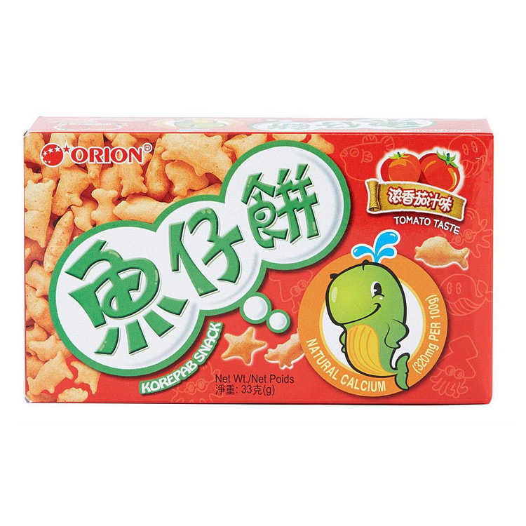 ORION Korepab Snack Tomato Flavor 33G 1 each