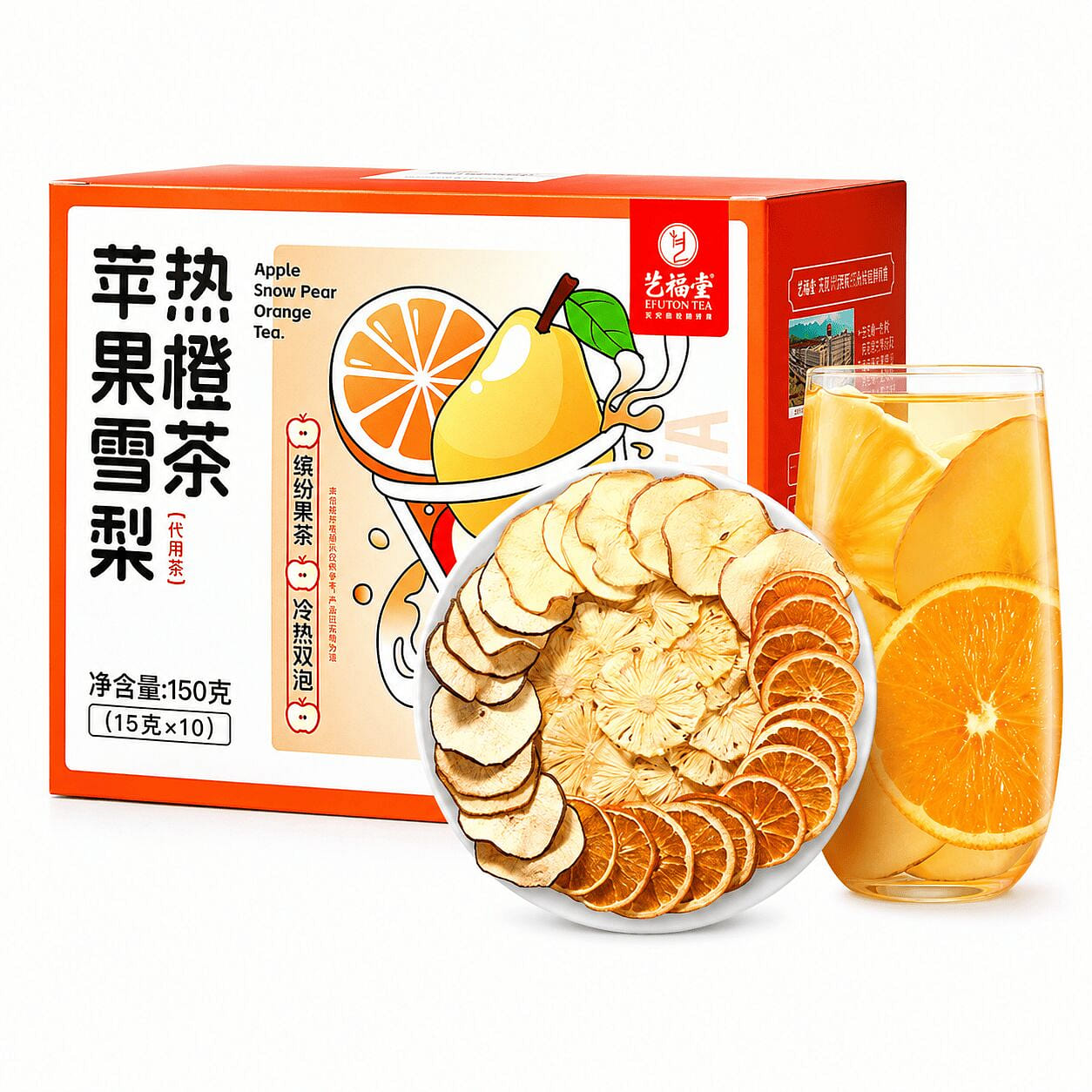 Apple Snow Pear Orange Tea 150g 1 pack
