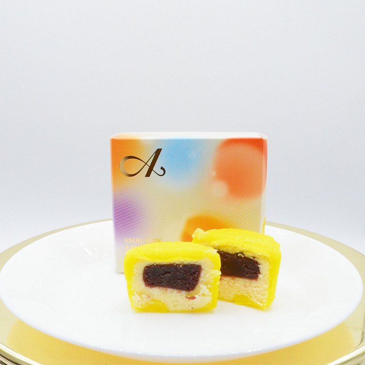 Red Bean Snow Skin Mooncake