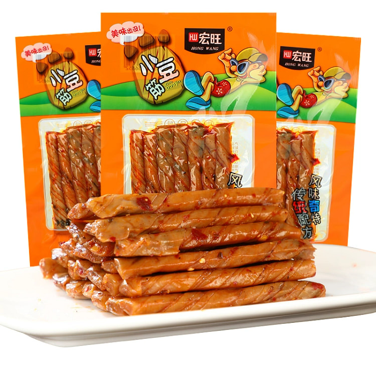 Azuki bean tendon spicy strips 24g *10 bags