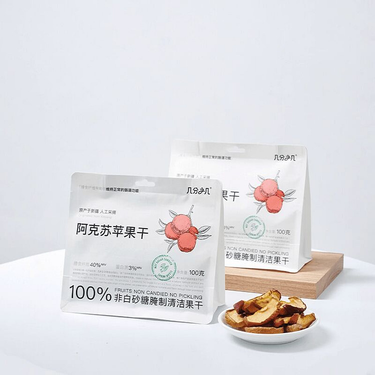 100g of dried apples from Aksu 100 g