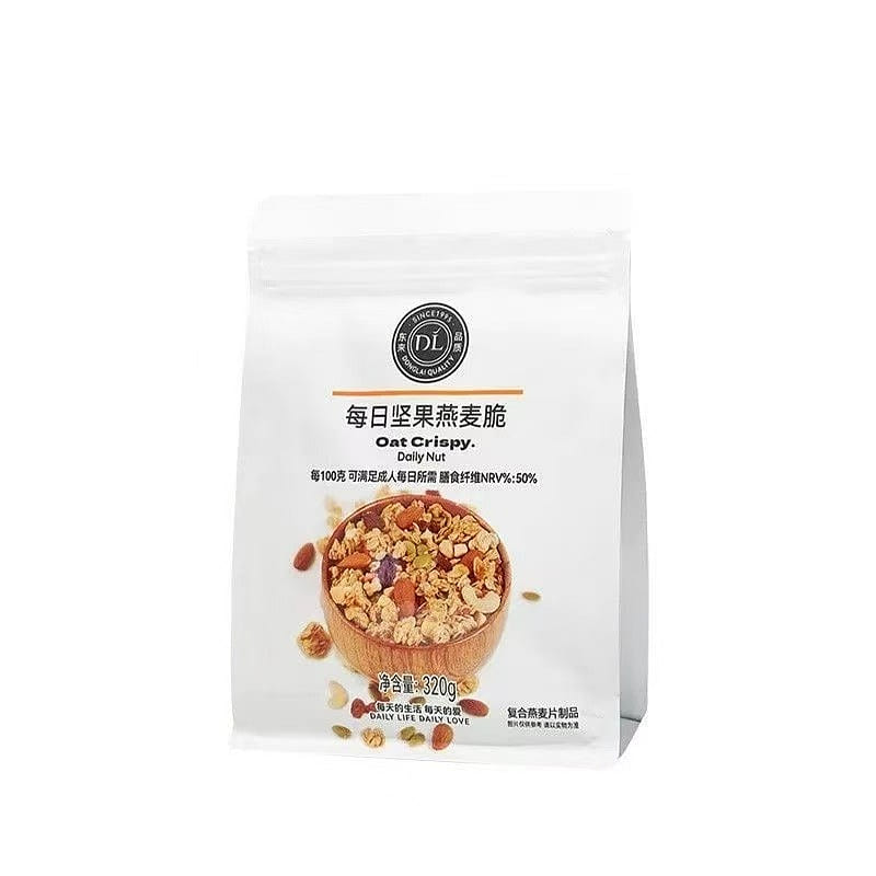 Pangdonglai Daily Nuts Oat Crunch 320g*1 Bag 1 pack
