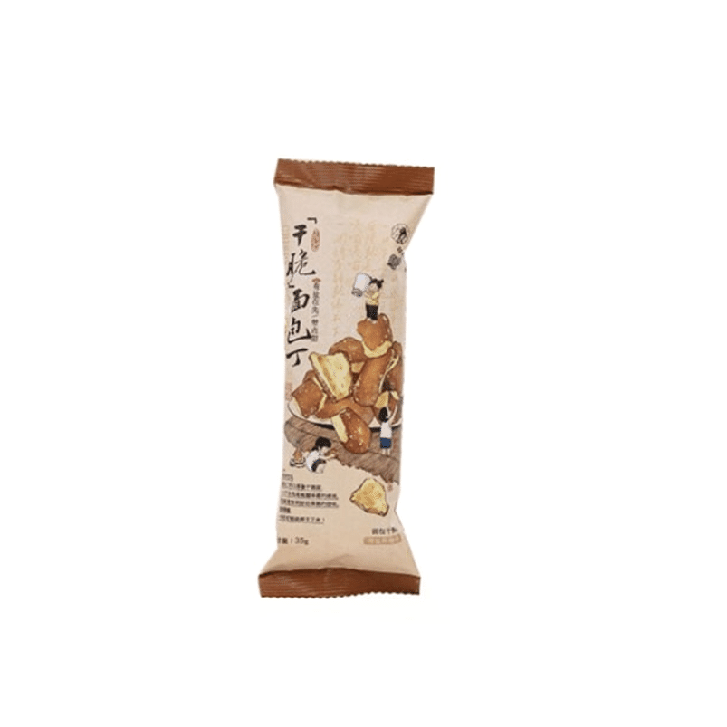 Tea Yan Pleasant color plain croutons Sea salt caramel flavor snacks [small bag] 35 g