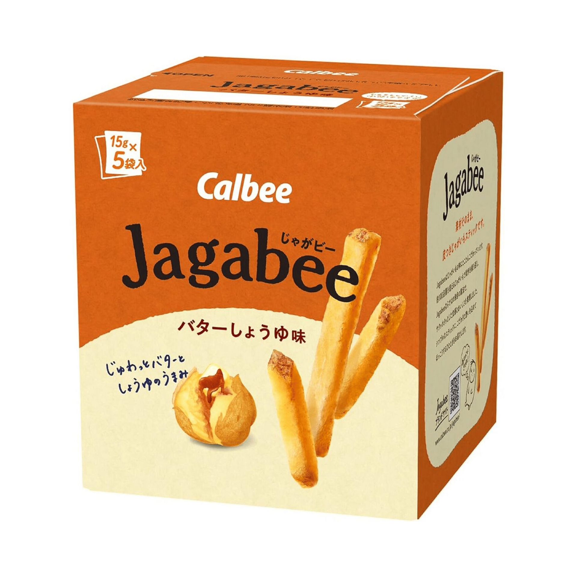 Calbee Jagabee Butter Soy Sauce Flavor 75g 1 each