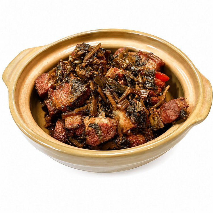 Braised Pork Belly with Preserved Mustard Greens 450 g