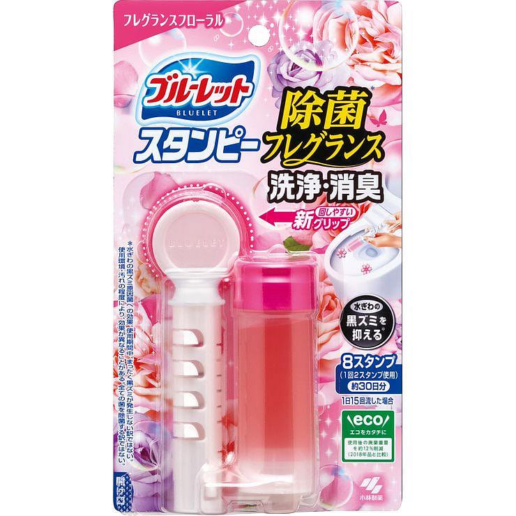 小林製薬 ブルーレットスタンピー除菌フレグランス フローラル 28g 1 個