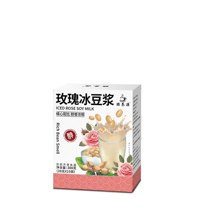 万轩堂玫瑰冰豆浆冲泡300g*1盒