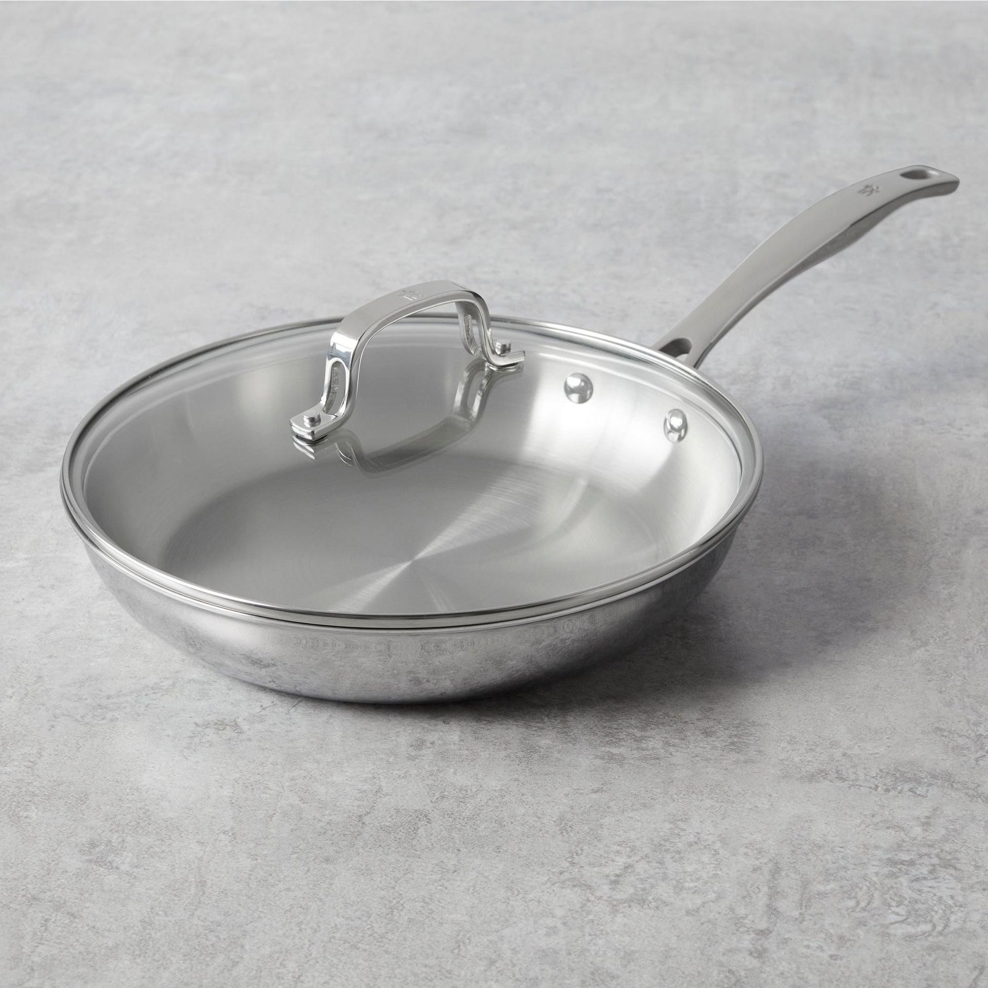 Henckels Clad H3 10-inch Stainless Steel Fry Pan with Lid 1 each