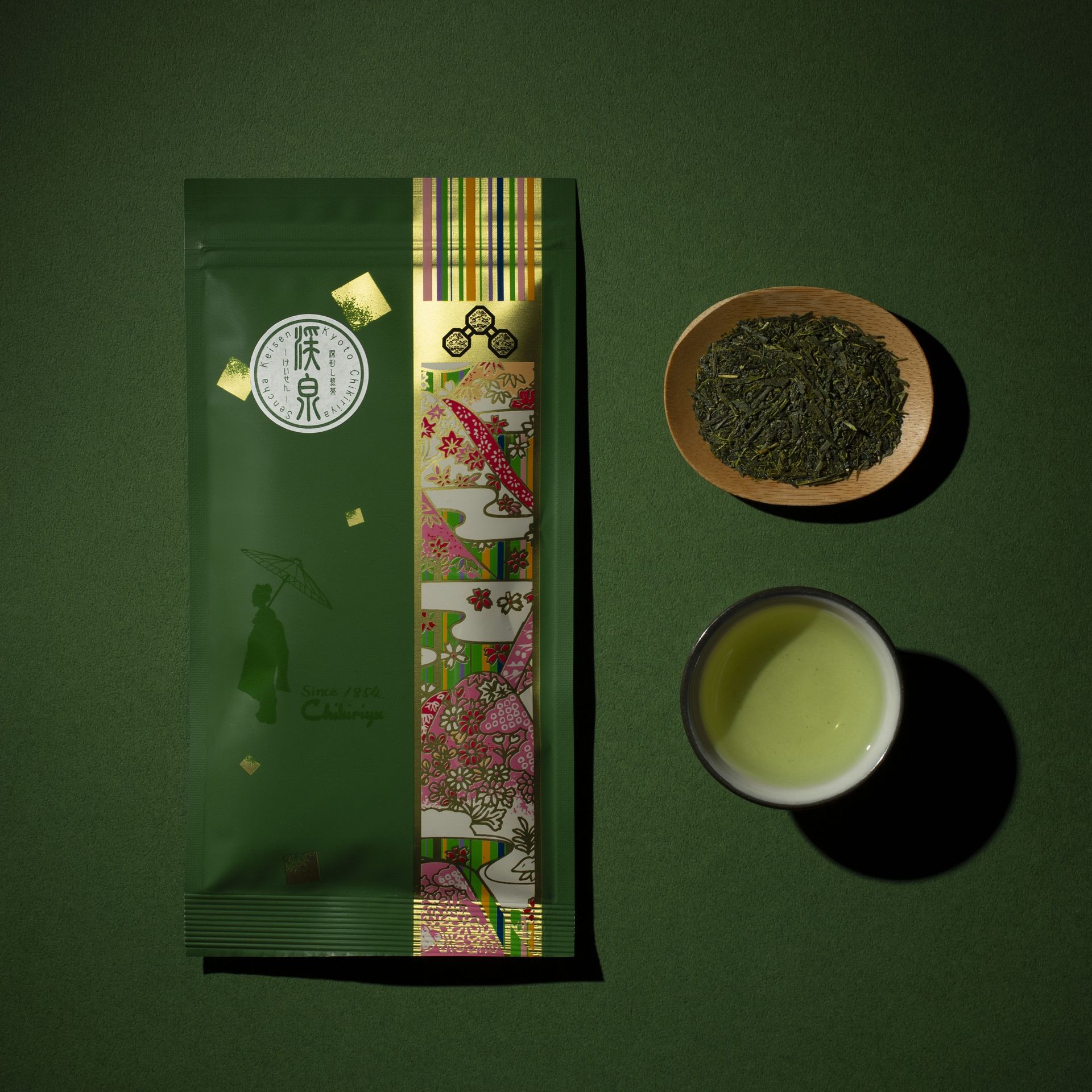 Chikiriya Premium - Deep-steamed Green Tea Fukamushi Sencha "Keisen" - 2.82oz 1 each