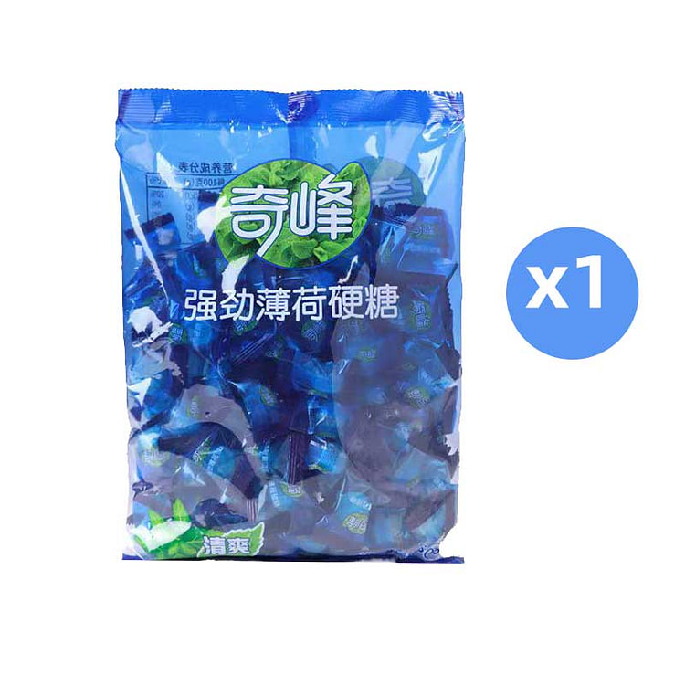 奇峰强劲薄荷糖清新口气提神500g/袋