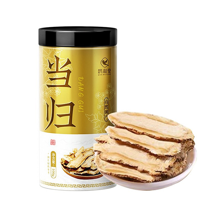 Quehetang Minxian Angelica Slices: 5-in-1 Tonic 100 g