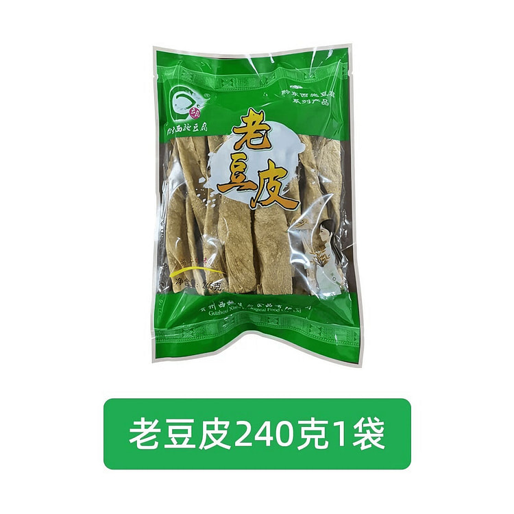 豆腐西施豆皮非油炸农家纯手工火锅配菜 240 克